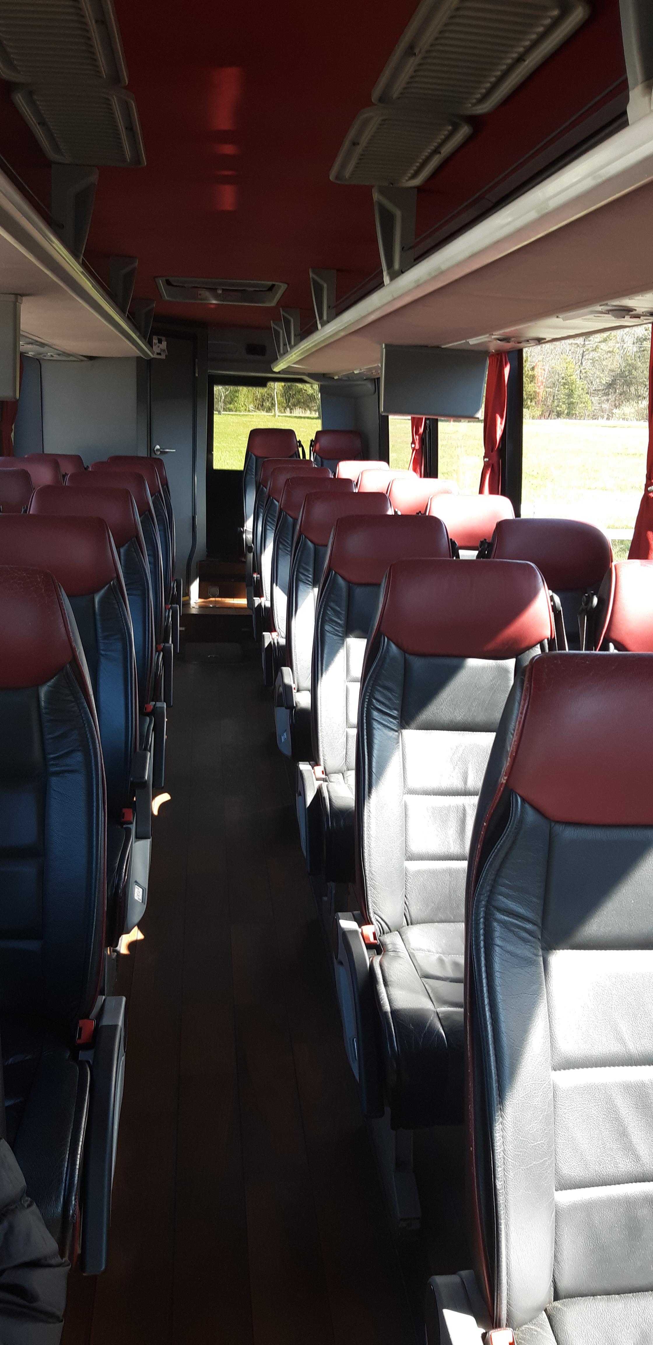 Larger groups will appreciate the comfort during extended travel